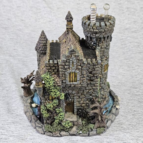 Hawthorne Village Universal Monster Frankenstein Castle Light Figurine Halloween - Picture 6 of 16